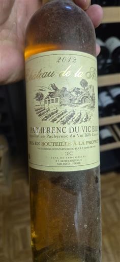 Lounais-Ranska Pacherenc-du-vic-bilh Château La Motte 2012