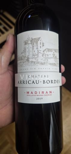 South West Madiran Château Arricau-Bordes 2019
