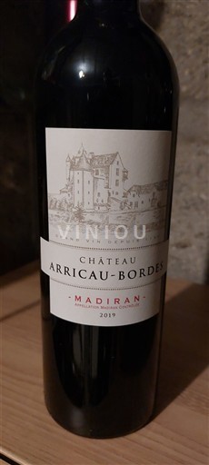 Sydväst Madiran Château Arricau-Bordes 2019