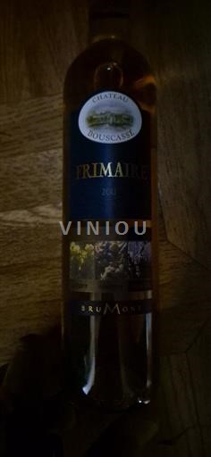 Sud-Ouest Pacherenc-du-vic-bilh Château Bouscassé Frimaire 2011