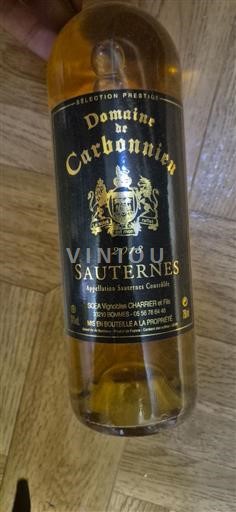 Bordeaux Sauternes Carbonnieux Sélection Prestige 2013