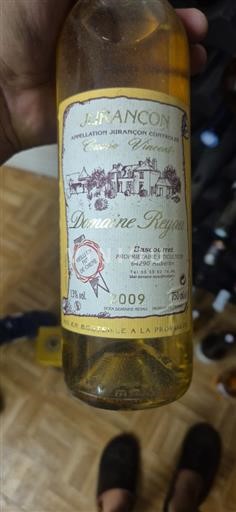 Sud-Ouest Jurançon Domaine Reyau Élevé en fûts de chêne 2009