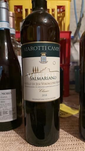 Marche Castelli di Jesi Verdicchio Riserva Marotti Campi Salmariano 2018