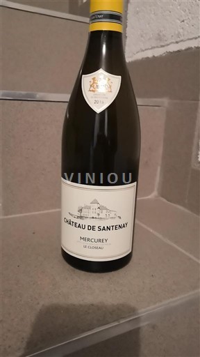 Borgonha Mercurey Château Santenay Le Clos du Roi 2018
