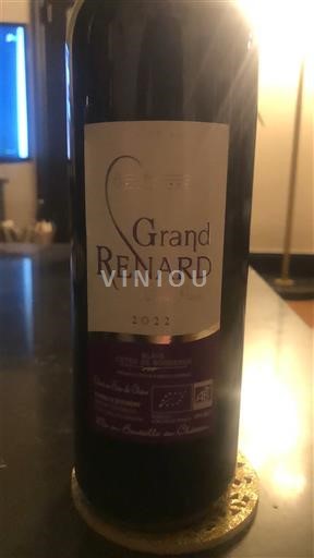 Bordeaux Côtes-de-Bordeaux Grand Renard 2022
