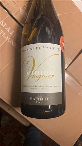 Provence, Lage Rhône-vallei, Corsica Middellandse Zee Domaine Marotte Viognier 2024