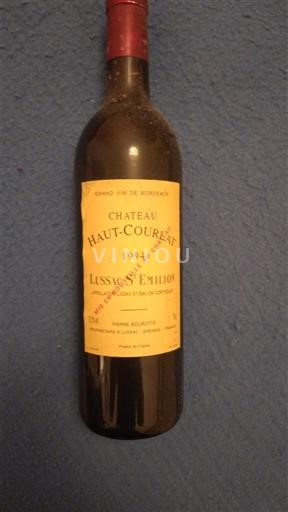 Bordéus Lussac-Saint-Émilion Château Haut-Couréjat 1994