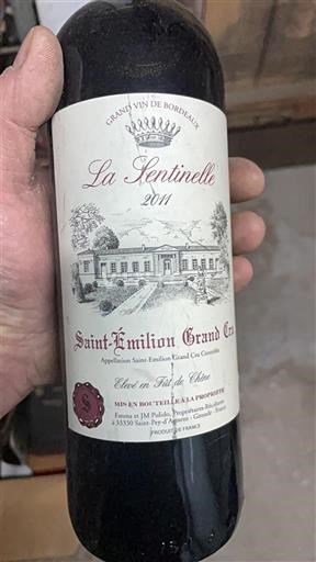 Bordeaux Saint-Émilion Grand Cru Grand Cru La Sentinelle 2011