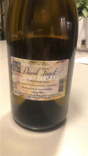 Burgundi Mâcon ja Mâcon-kylät David Fagot 2023