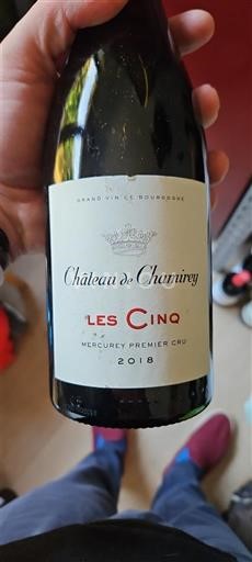 Burgundsko Mercurey Premier Cru Château Chamirey Les Cinq 2018