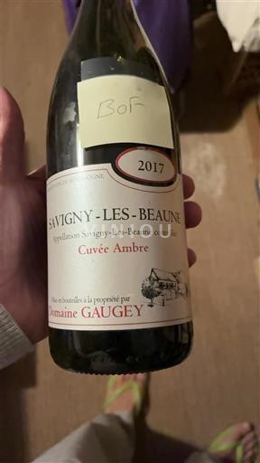 Burgundi Savigny-lès-Beaune Domaine Gaugey Ambre 2017