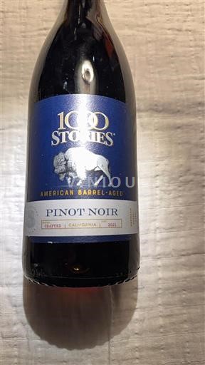 Vùng trồng nho được cấp phép California Mendocino 1000 Stories Pinot noir 2021