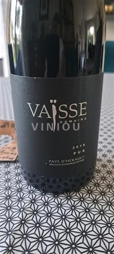 Languedoque Não especificado Domaine Vaïsse Pur 2018
