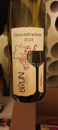 Alsasko Gewürztraminer Domaine Brun Tradition 2024