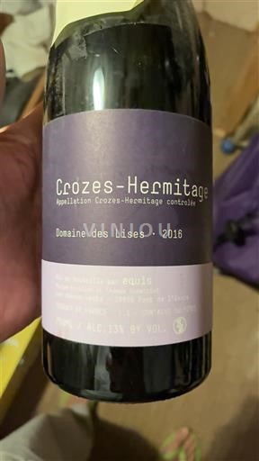 Rhône Valley Crozes-Hermitage Domaine S Lises 2016