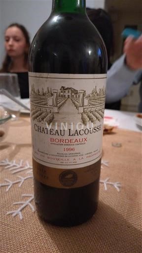 Bordeaux Château Lacousse 1996