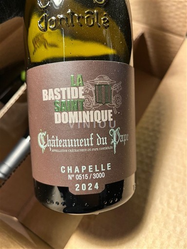Údolí Rhôny Châteauneuf-du-Pape La Bastide Saint Dominique Chapelle 2024