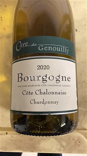 Borgogna Borgogna-Costa-Chalonnais Cave de Genouilly 2020