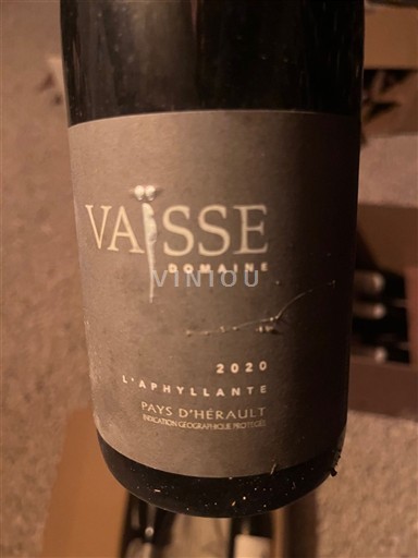 Languedoque Não especificado Domaine Vaïsse L'Aphyllante 2020