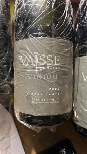Languedoc Nespecificat Domaine Vaïsse L'Aphyllante 2020