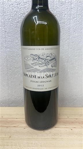 Bordeaux Pessac-Léognan Domaine La Solitude 2012