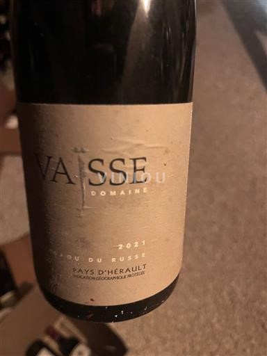 Languedoque Não especificado Domaine Vasse Galibaou du Russe 2021