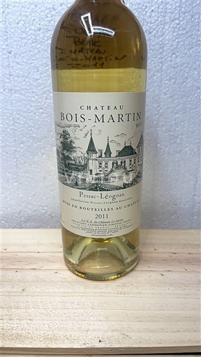 Bordeaux Pessac-Léognan Château Bois-Martin 2011