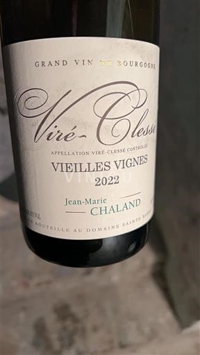 Burgundija Viré-clessé Jean-Marie Chaland Vieilles Vignes 2022