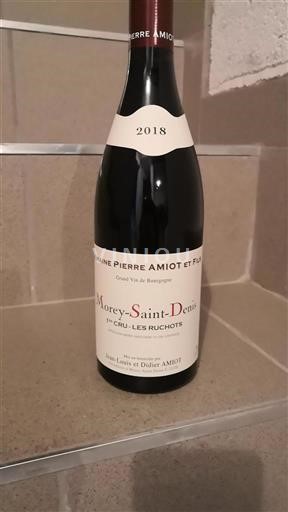 Burgundi Määrittelemätön Premier Cru Domaine Pierre Amiot et Fils Les Ruchots 2018