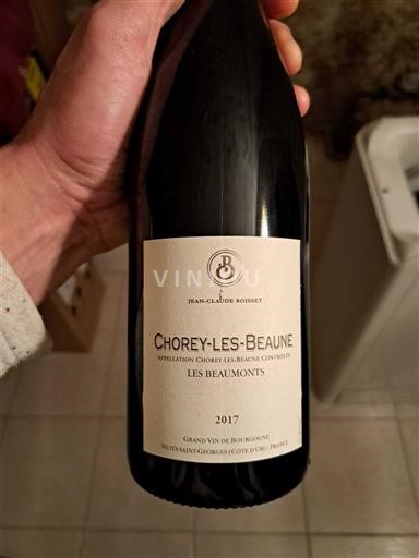 Borgoña Chorey-lès-Beaune Jean-Claude Boisset Les Beaumonts 2017