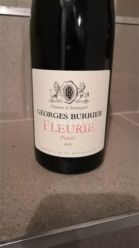 Beaujolais Fleurie Domaine Beauregard Poncié 2018
