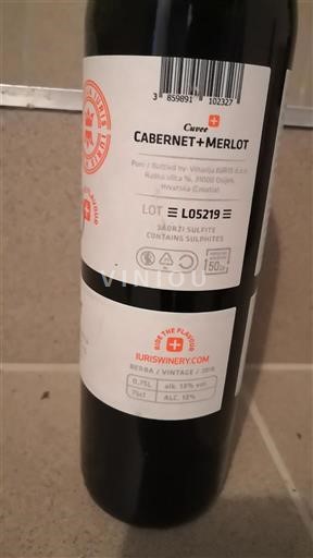 Slavonia Määrittelemätön Iuris Winery Cabernet Merlot Ei vuosikertaa