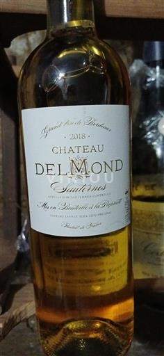 Bordeaux Sauternes Château Lmond 2018