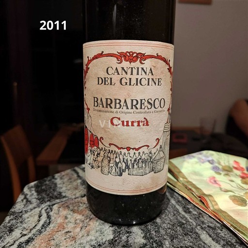 Piemont Barbaresco Cantina del Glicine Currà 2011
