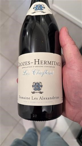 Valle del Ródano Crozes-Hermitage Les Alexandrins Les Chalfans Sin añada