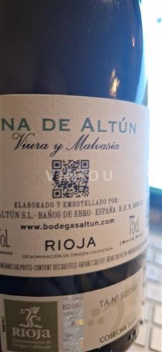 La Rioja Rioja Viña de Altún Viura y Malvasía 2024