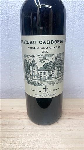 Bordeaux Pessac-Léognan Grand Cru Château Carbonnieux 2007