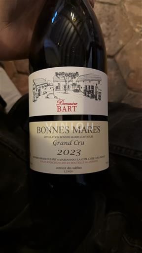 Bourgogne Bonnes-mares Grand Cru Domaine Bart 2023
