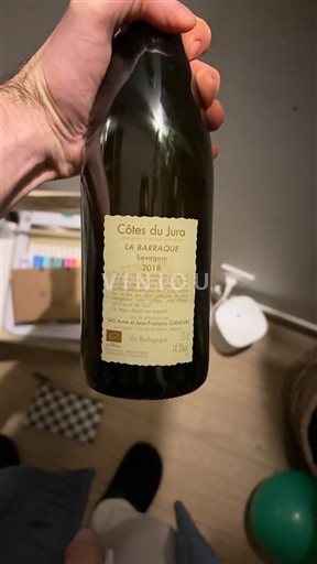 Jura Côtes-du-Jura Domaine Ganevat La Baraque 2018