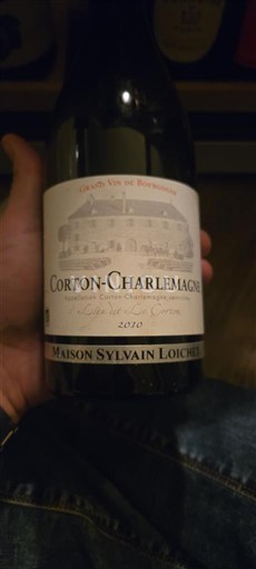Borgogna Corton-charlemagne Grand Cru Maison Sylvain Loichet 2010