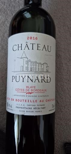 Bordo Blaje-kote-de-Bordo Château Puynard 2016