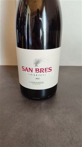 Languedoque Minervois L'Amourier San Bres 2022