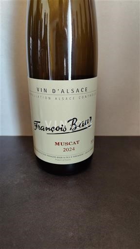 Alsace Muscat François Baur 2024