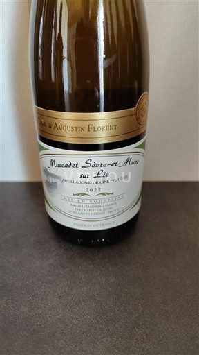 Vallée de la Loire Muscadet-sèvre-et-maine Cave d'Augustin Florent 2022