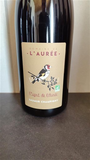 Loiren laakso Saumur-champigny Domaine L'Aurée L'Esprit de l'Aurée 2023
