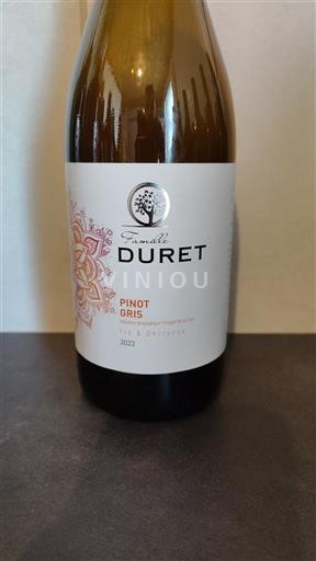 Loiretal Tal der Loire Famille Duret Pinot gris 2023