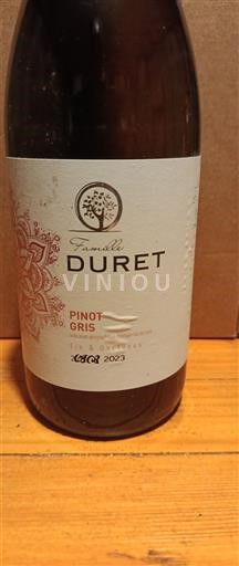Dolina Loare Famille Duret Pinot gris 2023
