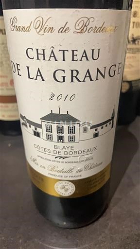 Burdeos Blaye-Côtes de Burdeos Château Lagrange 2010