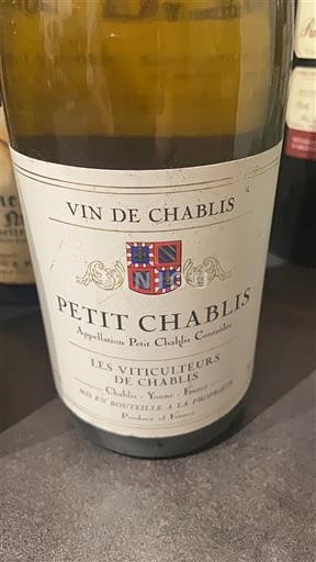 Burgundi Petit-chablis Les Viticulteurs de Chablis 2002