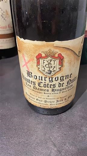 Bourgondië Niet gespecificeerd Domaine Guy-Pierre Jean et Fils Les Dames Huguettes 1999
